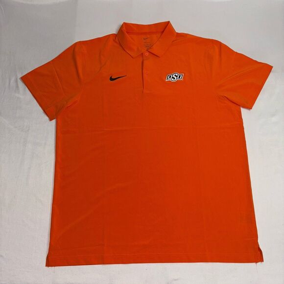 Nike Other - Nike Dri-Fit OSU Oklahoma State Cowboys Orange Polo Shirt Men’s XL